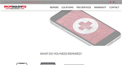 Desktop Screenshot of dropsmashfix.com